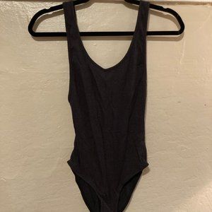 Out From Under Ribbed Low Back Bodysuit